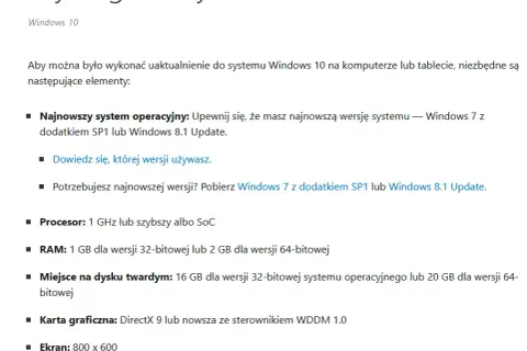 Jak zaktualizować Windows 7 do 10 za darmo? Poradnik krok po kroku