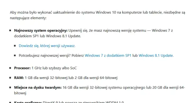 Jak zaktualizować Windows 7 do 10 za darmo? Poradnik krok po kroku