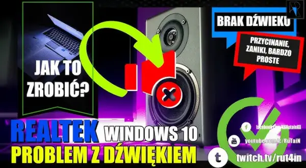 Jak naprawić dźwięk w Windows 10? Szybkie i skuteczne kroki