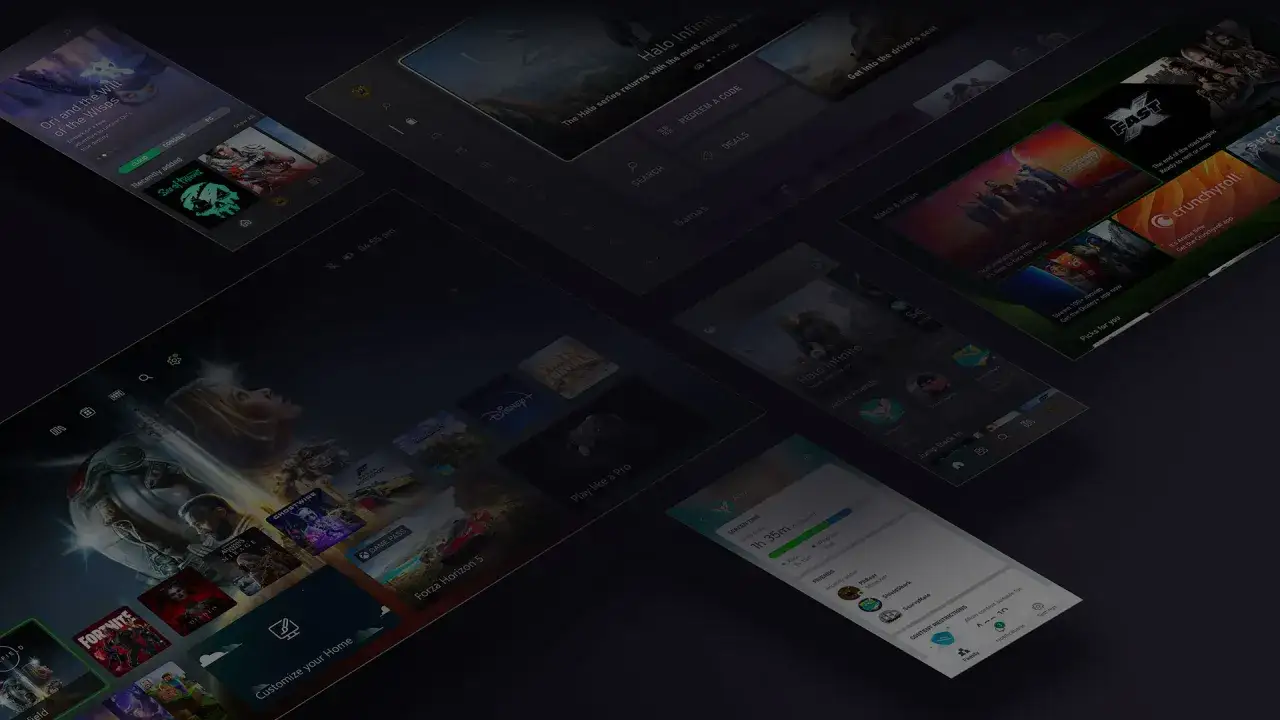 microsoft store interfejs główny