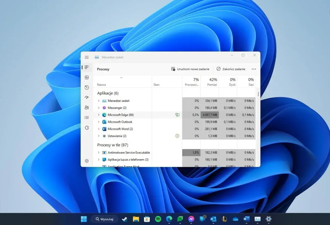 windows 11 menedżer zadań autostart