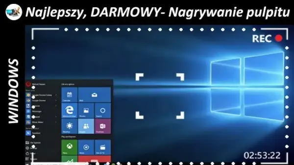 Nagrywanie ekranu Windows 10: Wbudowane narzędzia i darmowe programy