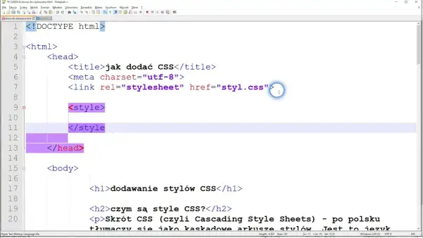 Jak połączyć CSS z HTML? 3 metody, błędy i najlepsze praktyki